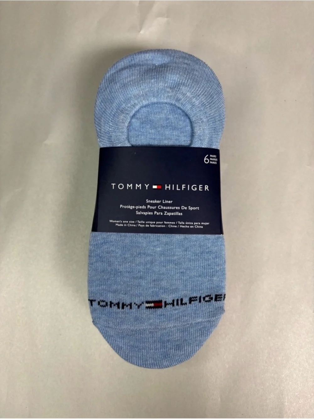New Tommy Hilfiger Socks Women’s 6 Pair Sneaker Liner Casual Activewear Preppy